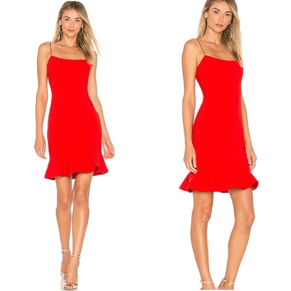 NWT Likely Banks Dress in Scarlet